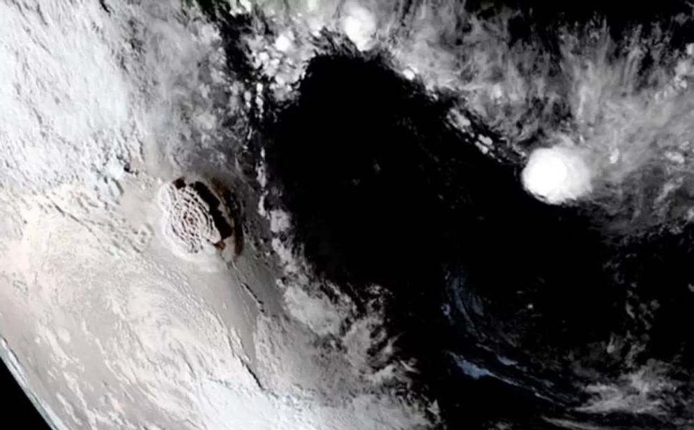 Mirip Krakatau, Letusan Tonga Menyebabkan Atmosfer Berdering seperti Bel